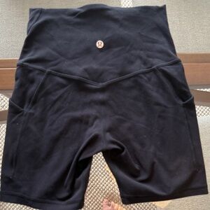 lululemon athletica align shorts 6in inseam w pockets
